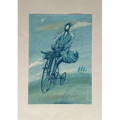 На велосидепе