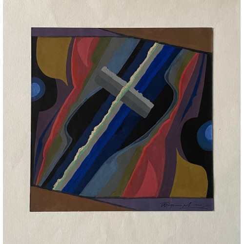 Картина Абстрактно-геометрическая , художник Григорьев Александр Ефимович