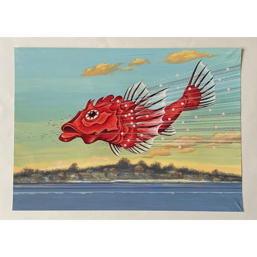 Картина Рыба мечты , художник Григорьев Александр Ефимович