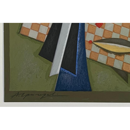 Картина Абстракция оп-арт , художник Григорьев Александр Ефимович