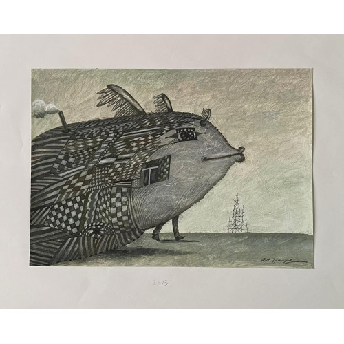 Картина Геометрическая абстракция, художник Григорьев Александр Ефимович