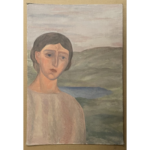 Картина Молодой человек, художник Смирнов Алексей Глебович (фон Раух) 