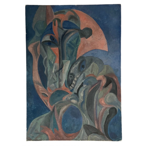 Картина Рядом, художник Смирнов Алексей Глебович (фон Раух) 