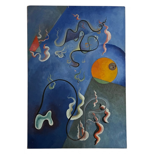 Картина Сюр абстракция, художник Смирнов Алексей Глебович (фон Раух) 