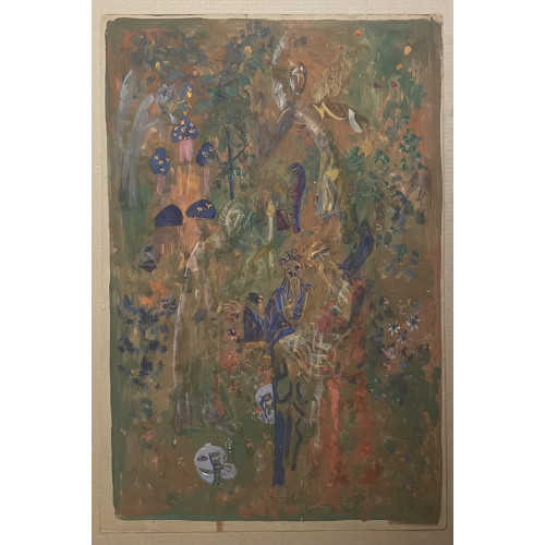 Картина Ночь.Пасха.Прошлое, художник Смирнов Алексей Глебович (фон Раух) 