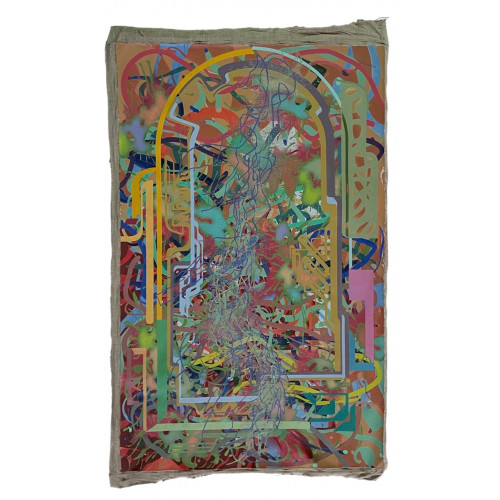 Картина Композиция абстрактный взгляд, художник Раковский Юрий Александрович