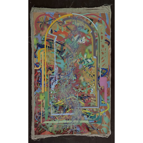 Картина Композиция абстрактный взгляд, художник Раковский Юрий Александрович