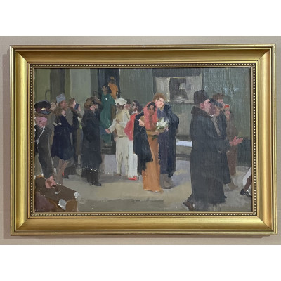 На выставке