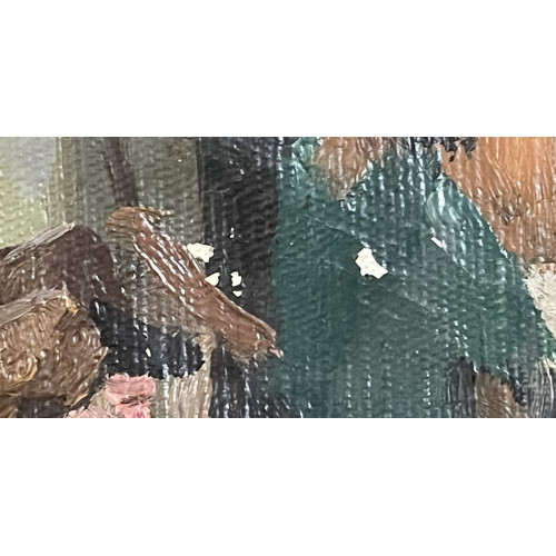 Картина На выставке, художник Волкова Марина Исаевна