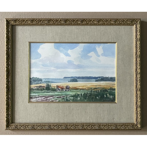 Картина Костромские просторы, художник Нестеренко Василий Игоревич