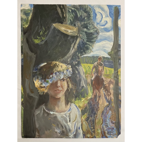 Картина Дашенька, художник Скок Владислав Антонович 