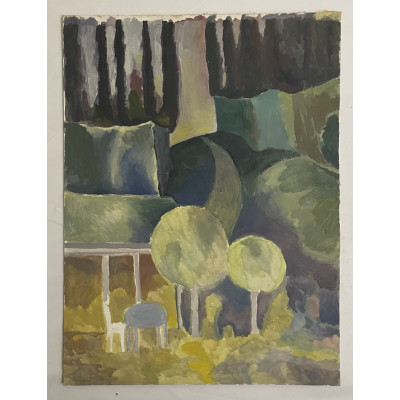 Пейзаж с дорогой 2008 г