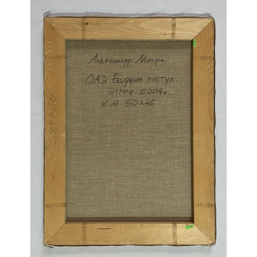 Картина Бедуин пастух, художник Мичри Александр Ильич