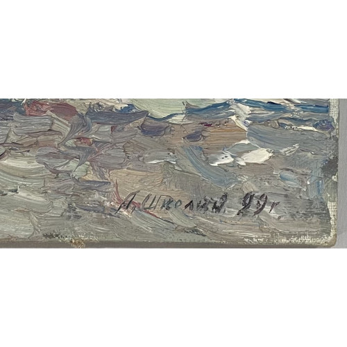 Картина Последняя весна XX века, художник Школин Анатолий Фомич