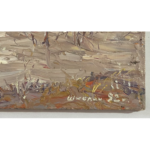 Картина Весна 1992 год, художник Школин Анатолий Фомич