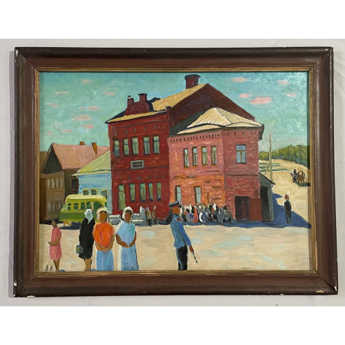 Картина Провинция, художник Кувин Анатолий Иванович 