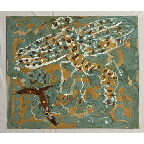 Картина Стрекозы, художник Ротанов Николай Михайлович