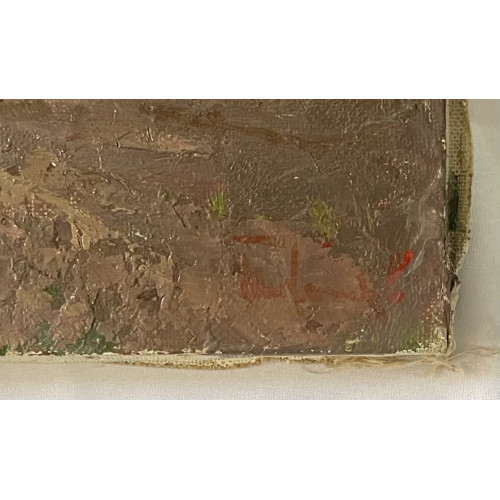 Картина Весенние раздумья, художник Тихомиров Леонид Петрович