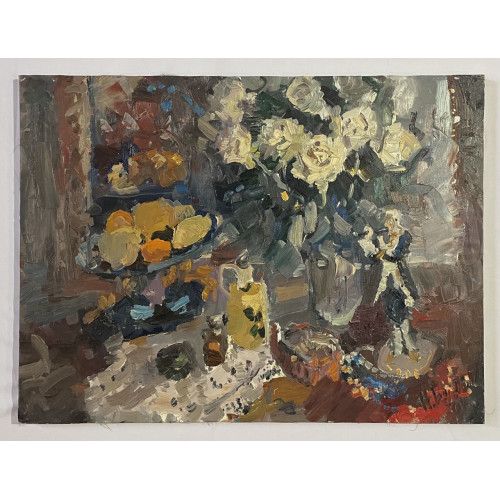 Картина Натюрморт перед зеркалом, художник Буртов Николай Владимирович