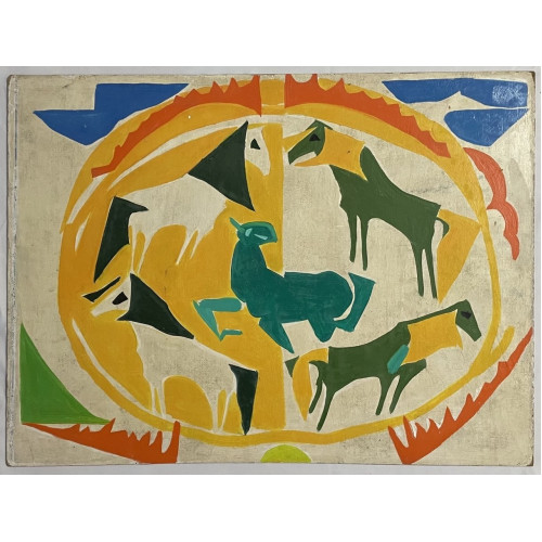 Картина Чужак, художник Джемаль Джаид Шамильевич