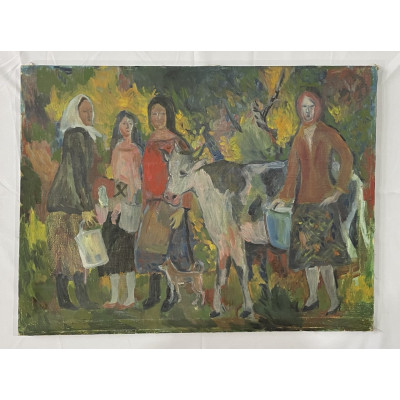 Вечер в деревне