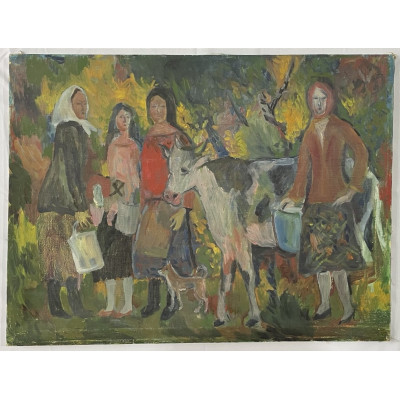 Вечер в деревне