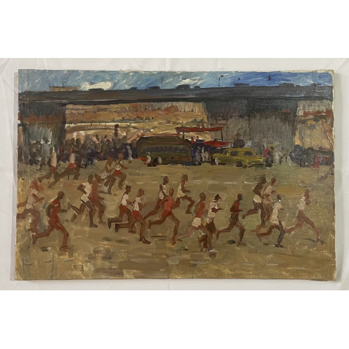 Картина Советский спорт, художник Горелова Татьяна Васильевна