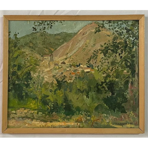 Картина Село Восканапат, художник Акопян Размик Мартиросович