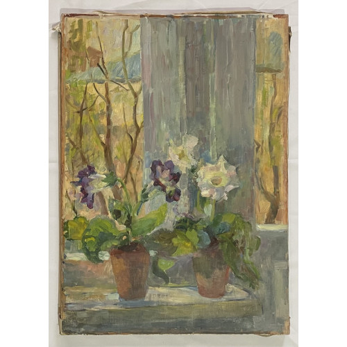 Картина Весна 1979 год, художник Кокаева Зоя Павловна 