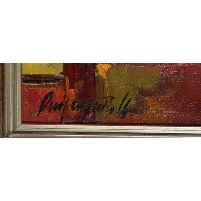 Красный интерьер