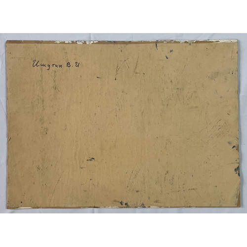 Картина Вечерний звон 1975 год, художник Ишутин Владимир Иванович