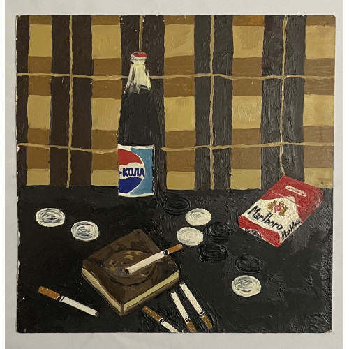 Картина Встреча с друзьями, художник Тихомирова Мария Леонидовна