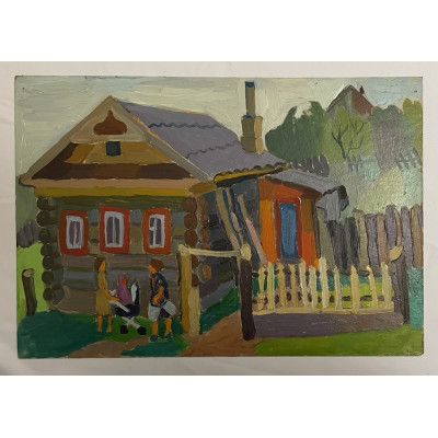 Соседки у крыльца