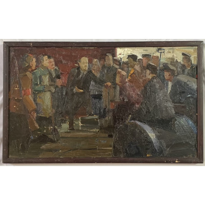 Выступление перед рабочими