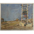 Картина Строительная вышка, художник Севостьянов Геннадий Кириллович
