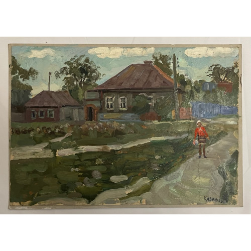 Картина Пески. Старая Пенза, художник Казанцев Евгений Александрович