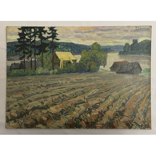 Картина Новый дом, художник Корбан Виталий Васильевич 