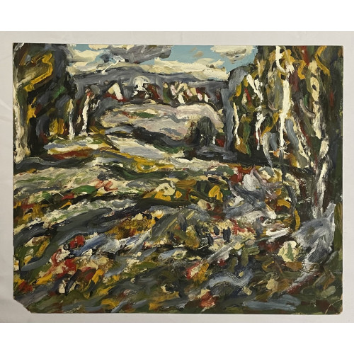 Картина Всё расцветает, всё благоухает, художник Усачев Анатолий Андреевич 