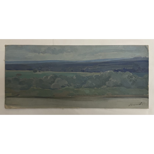 Картина Синие дали, художник Успенский Борис Александрович