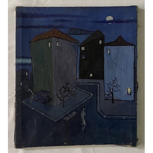 Картина Синий час, художник Лепин Анатолий Васильевич