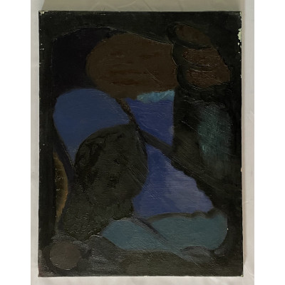 Композиция с синим