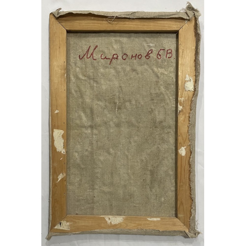 Картина Таинственная незнакомка, художник Миронов Борис Васильевич