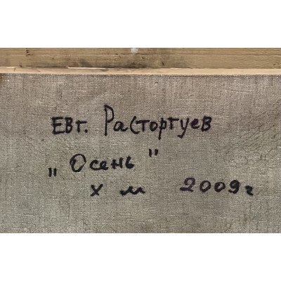 Осень 2009 год