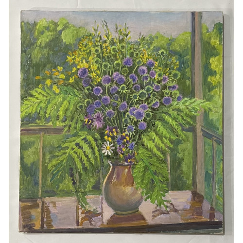 Картина Лесные цветы II, художник Юрьева Нина Борисовна