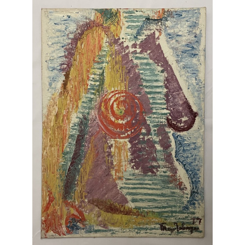 Картина Обнаженная, 1977 год, художник Тер-Гевондян Тамара Рубеновна