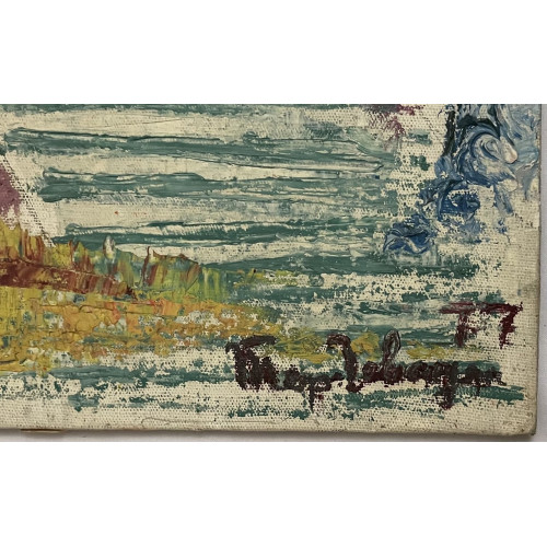 Картина Обнаженная, 1977 год, художник Тер-Гевондян Тамара Рубеновна