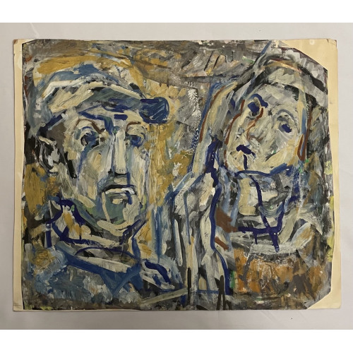 Картина Портрет супружеской пары, художник Гершов Соломон Моисеевич