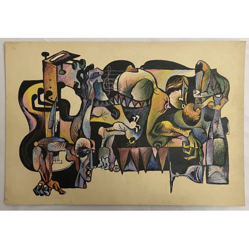 Картина Пятница вечер, художник Огурцов Игорь Александрович