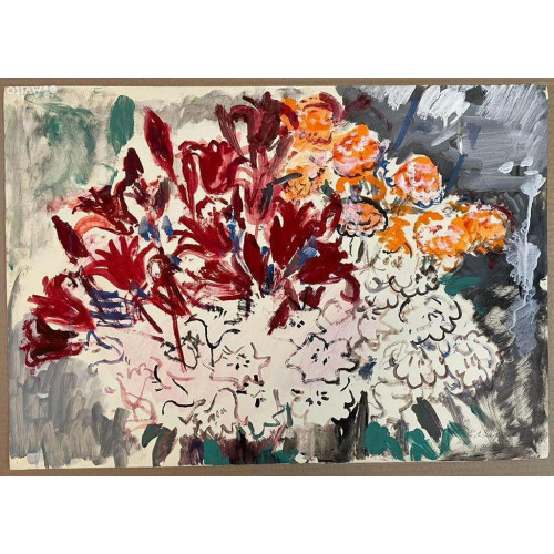 Картина Лилии и гвоздики, художник Зернова Екатерина Сергеевна