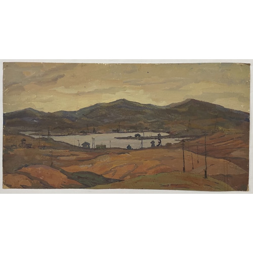 Картина Предуралье, художник Воронцов Дмитрий Андреевич 